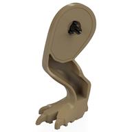 Visuel indicatif Rebrickable de Partie du corps animal, Dinosaure, Tyrannosaurus Rex / Indominus Rex / Carnotaurus Leg, à droite, avec connecteur avec motif imprimé Marquages bleu sable (Animal Body Part, Dinosaur, Tyrannosaurus Rex / Indominus Rex / Carnotaurus Leg, Right, with Pin with Sand Blue Markings Print)
