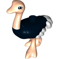 Visuel indicatif Rebrickable de Animal Duplo Autruche (Duplo Animal Ostrich)
