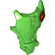 Visuel indicatif Rebrickable de Grande couverture de torse de figurine, armure avec motif imprimé de fleurs rouges et jaunes (Joker) (Large Figure Torso Cover, Armor with Red and Yellow Flower Print (Joker))