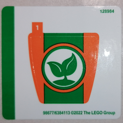 Visuel indicatif Rebrickable de Feuille d’autocollants pour le set 60326-1 (Sticker Sheet for Set 60326-1)