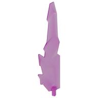 Visuel indicatif Rebrickable de Épée d'arme avec des bords dentelés, axe (Weapon Sword with Jagged Edges, Axle)