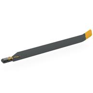Visuel indicatif Rebrickable de Lame de rotor Technic 31L avec faisceau 3L avec embout en caoutchouc jaune (Technic Rotor Blade 31L with Beam 3L with Yellow Rubber Tip)