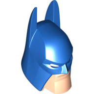 Visuel indicatif Rebrickable de Tête de grande figurine Batman (Large Figure Head Batman)