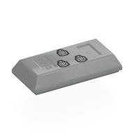 Visuel indicatif Rebrickable de Tuile Spécial 1 x 2 avec des murs inclinés avec des antennes T-Cam motif imprimé (Tile Special 1 x 2 with Sloped Walls with T-Cam Antennas Print)