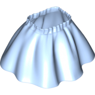 Visuel indicatif Rebrickable de Jupe Duplo [sans motif] (Duplo Skirt [Plain])