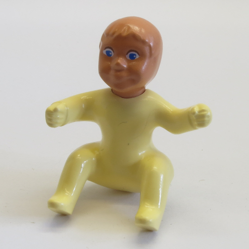 Visuel indicatif Rebrickable de Belville figurine bébé, cheveux nougat (Belville Figure Baby, Nougat Hair)
