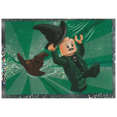 Visuel indicatif Rebrickable de Carte à collectionner, Harry Potter, autocollant - professeur minerva mcgonagall (feuille) (Trading Card, Harry Potter, Sticker - Professor Minerva McGonagall (Foil))