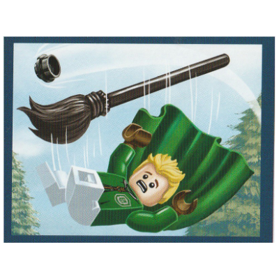 Visuel indicatif Rebrickable de Carte à collectionner, Harry Potter, autocollant - Draco Malfoy (Trading Card, Harry Potter, Sticker - Draco Malfoy)