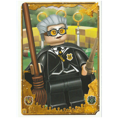 Visuel indicatif Rebrickable de Carte à collectionner, Harry Potter, Carte standard - Madame Hooch (Trading Card, Harry Potter, Standard Card - Madam Hooch)