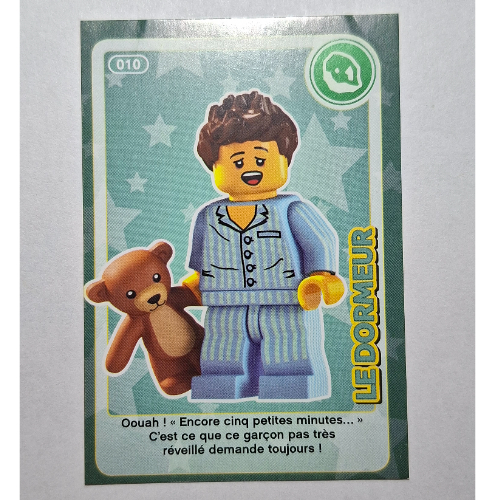Visuel indicatif Rebrickable de Carte à collectionner pour coffret TRADINGCARD-12, #010 motif imprimé (Trading Card for Set TRADINGCARD-12, #010 Print)