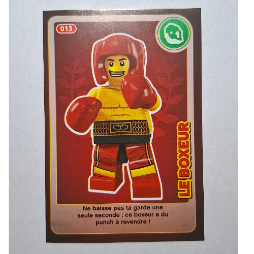 Visuel indicatif Rebrickable de Carte à collectionner pour coffret TRADINGCARD-12, motif imprimé #013 (Trading Card for Set TRADINGCARD-12, #013 Print)
