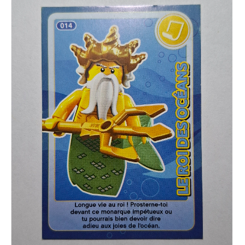 Visuel indicatif Rebrickable de Carte à collectionner pour coffret TRADINGCARD-12, #014 motif imprimé (Trading Card for Set TRADINGCARD-12, #014 Print)