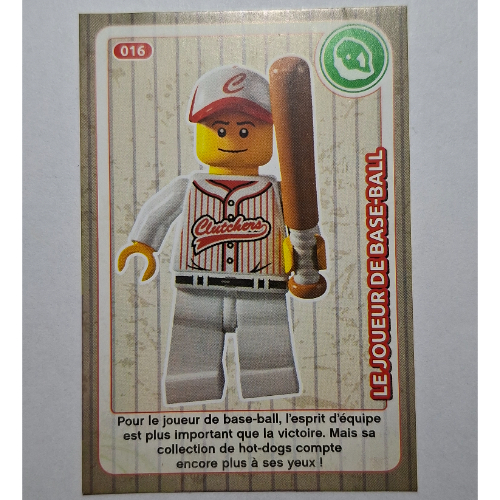 Visuel indicatif Rebrickable de Carte à collectionner pour coffret TRADINGCARD-12, motif imprimé #016 (Trading Card for Set TRADINGCARD-12, #016 Print)