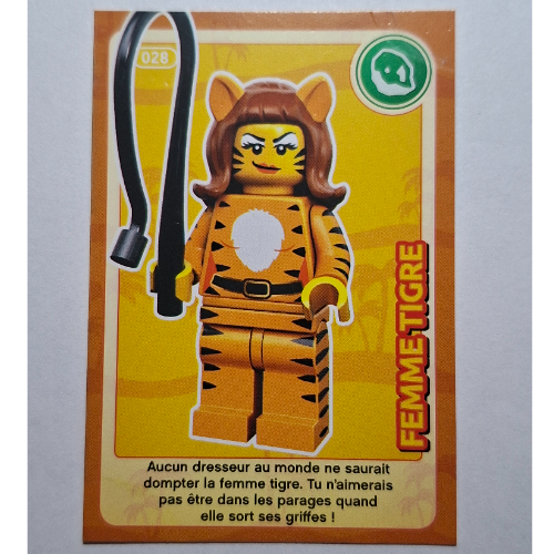 Visuel indicatif Rebrickable de Carte à collectionner pour coffret TRADINGCARD-12, #028 motif imprimé (Trading Card for Set TRADINGCARD-12, #028 Print)