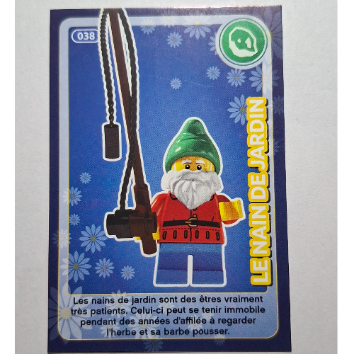 Visuel indicatif Rebrickable de Carte à collectionner pour coffret TRADINGCARD-12, #038 motif imprimé (Trading Card for Set TRADINGCARD-12, #038 Print)