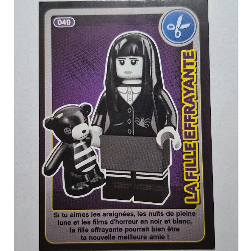 Visuel indicatif Rebrickable de Carte à collectionner pour coffret TRADINGCARD-12, #040 motif imprimé (Trading Card for Set TRADINGCARD-12, #040 Print)