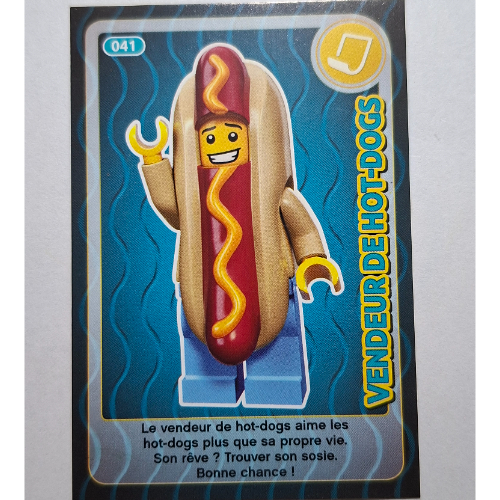 Visuel indicatif Rebrickable de Carte à collectionner pour coffret TRADINGCARD-12, motif imprimé #041 (Trading Card for Set TRADINGCARD-12, #041 Print)