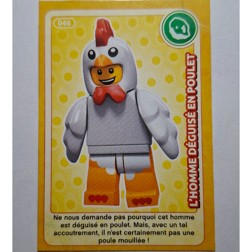 Visuel indicatif Rebrickable de Carte à collectionner pour jeu de cartes à collectionner 12, 046, imprimé (Trading Card for Set TRADINGCARD-12, #046 Print)
