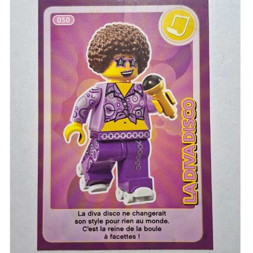 Visuel indicatif Rebrickable de Carte à collectionner pour coffret TRADINGCARD-12, #050 motif imprimé (Trading Card for Set TRADINGCARD-12, #050 Print)