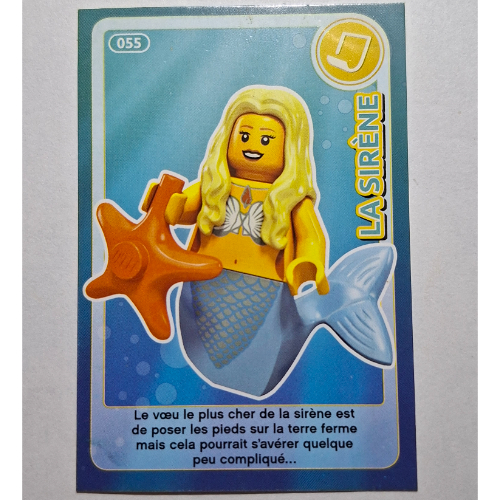 Visuel indicatif Rebrickable de Carte à collectionner pour jeu de cartes à collectionner 12, 055, (Trading Card for Set TRADINGCARD-12, #055 Print)