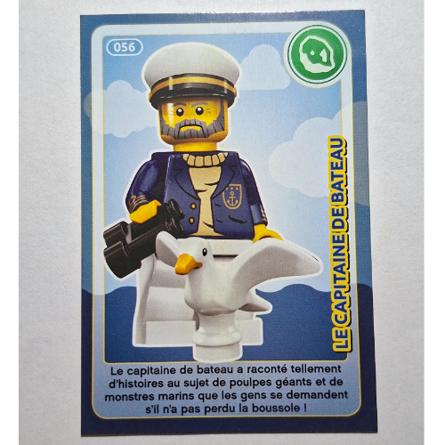 Visuel indicatif Rebrickable de Carte à collectionner pour jeu de cartes à collectionner 12, 056 # imprimé (Trading Card for Set TRADINGCARD-12, #056 Print)