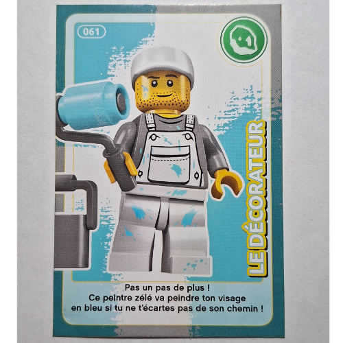 Visuel indicatif Rebrickable de Carte à collectionner pour coffret TRADINGCARD-12, #061 motif imprimé (Trading Card for Set TRADINGCARD-12, #061 Print)