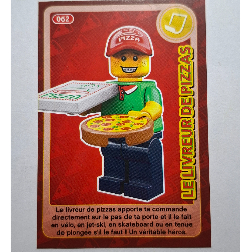 Visuel indicatif Rebrickable de Carte à collectionner pour coffret TRADINGCARD-12, #062 motif imprimé (Trading Card for Set TRADINGCARD-12, #062 Print)