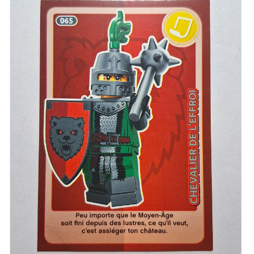 Visuel indicatif Rebrickable de Carte à collectionner pour jeu de cartes à collectionner 12, 065, (Trading Card for Set TRADINGCARD-12, #065 Print)