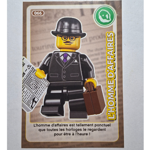 Visuel indicatif Rebrickable de Carte à collectionner pour coffret TRADINGCARD-12, #066 motif imprimé (Trading Card for Set TRADINGCARD-12, #066 Print)