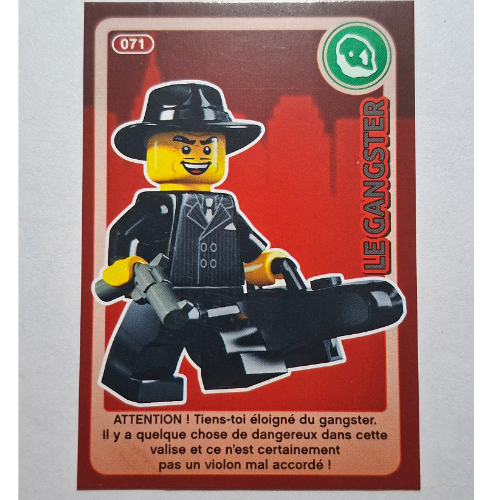 Visuel indicatif Rebrickable de Carte à collectionner pour coffret TRADINGCARD-12, motif imprimé #071 (Trading Card for Set TRADINGCARD-12, #071 Print)