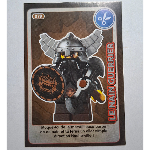 Visuel indicatif Rebrickable de Carte à collectionner pour coffret TRADINGCARD-12, motif imprimé #079 (Trading Card for Set TRADINGCARD-12, #079 Print)