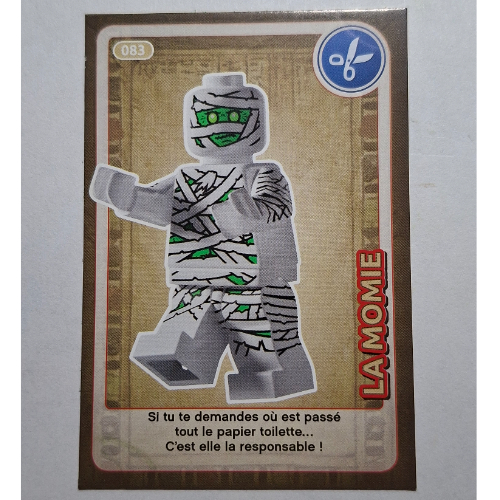 Visuel indicatif Rebrickable de Carte à collectionner pour jeu de cartes à collectionner 12, 083, (Trading Card for Set TRADINGCARD-12, #083 Print)