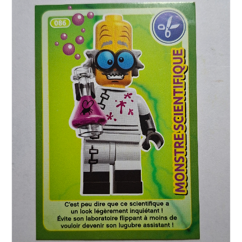 Visuel indicatif Rebrickable de Carte à collectionner pour jeu de cartes à collectionner 12, 086, (Trading Card for Set TRADINGCARD-12, #086 Print)
