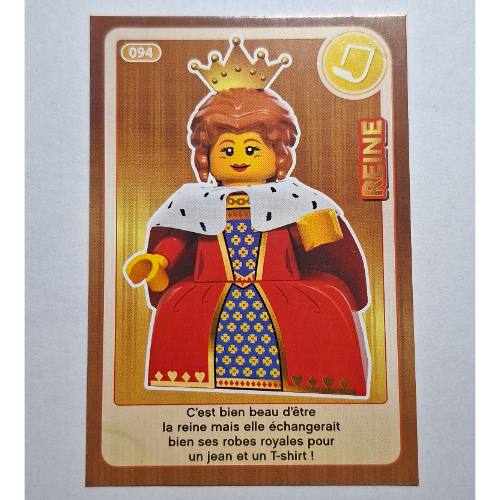 Visuel indicatif Rebrickable de Carte à collectionner pour coffret TRADINGCARD-12, motif imprimé #094 (Trading Card for Set TRADINGCARD-12, #094 Print)