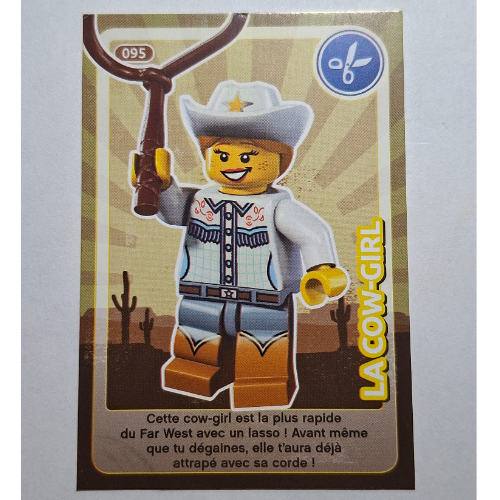 Visuel indicatif Rebrickable de Carte à collectionner pour coffret TRADINGCARD-12, motif imprimé 095 # (Trading Card for Set TRADINGCARD-12, #095 Print)