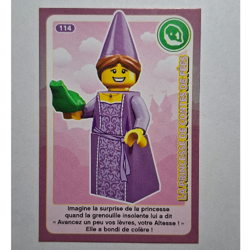 Visuel indicatif Rebrickable de Carte à collectionner pour coffret TRADINGCARD-12, motif imprimé #114 (Trading Card for Set TRADINGCARD-12, #114 Print)