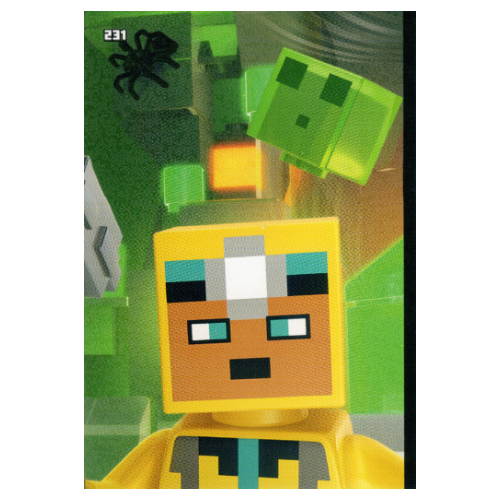 Visuel indicatif Rebrickable de Carte à collectionner, Minecraft série 2 boom-bastic, carte standard - créatures effrayantes (Trading Card, Minecraft Series 2 Boom-Bastic, Standard Card - Spooky Creatures)