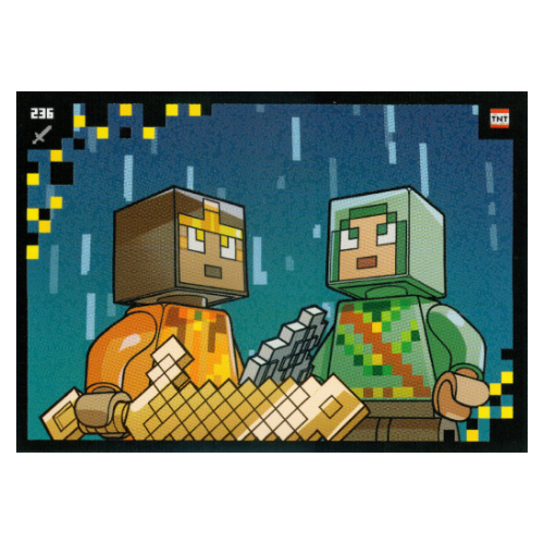 Visuel indicatif Rebrickable de Carte à collectionner, Minecraft série 2 Boom-Bastic, Carte standard - Entrée d'eau (Trading Card, Minecraft Series 2 Boom-Bastic, Standard Card - Water Incoming)
