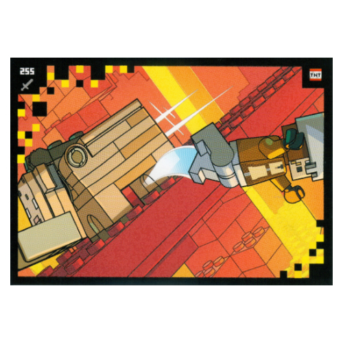 Visuel indicatif Rebrickable de Carte à collectionner, Minecraft série 2 boom-bastic, carte standard - sortir du chemin! (Trading Card, Minecraft Series 2 Boom-Bastic, Standard Card - Get Out of the Way!)