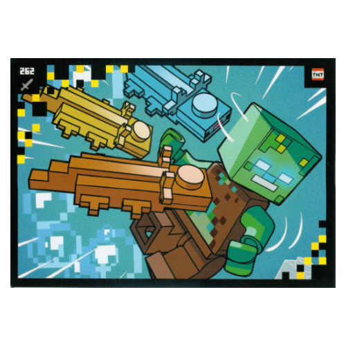 Visuel indicatif Rebrickable de Carte à collectionner, Minecraft série 2 boom-bastic, carte standard - très populaire (Trading Card, Minecraft Series 2 Boom-Bastic, Standard Card - Very Popular)