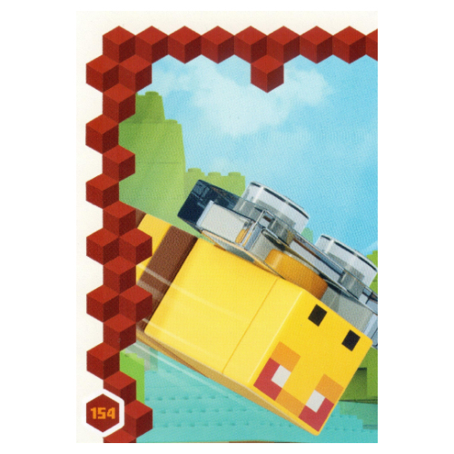 Visuel indicatif Rebrickable de Carte à collectionner, Minecraft série 3 sur le feu, carte standard - overworld (Trading Card, Minecraft Series 3 On Fire, Standard Card - Overworld)