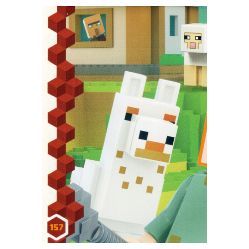 Visuel indicatif Rebrickable de Carte à collectionner, Minecraft série 3 sur le feu, carte standard - overworld (Trading Card, Minecraft Series 3 On Fire, Standard Card - Overworld)