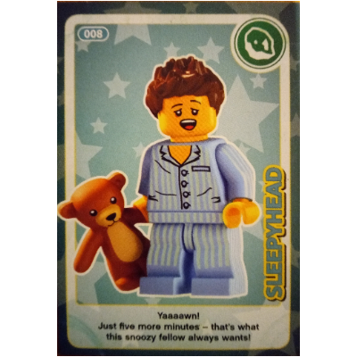 Visuel indicatif Rebrickable de Carte à collectionner, créer le monde - Sleepyhead (Trading Card, Create the World - Sleepyhead)