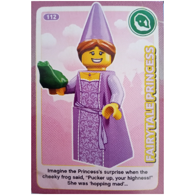 Visuel indicatif Rebrickable de Carte à collectionner, créer le monde - princesse conte de fées (Trading Card, Create The World - Fairytale Princess)