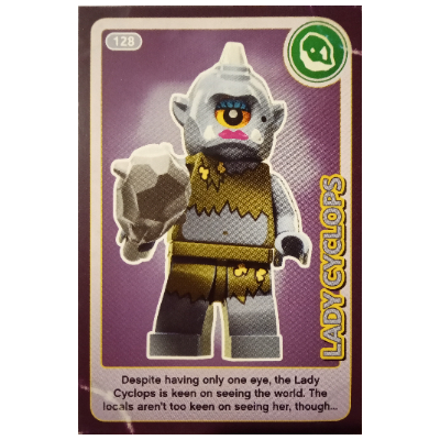 Visuel indicatif Rebrickable de Carte à collectionner, créez le monde - Lady Cyclops (Trading Card, Create The World - Lady Cyclops)
