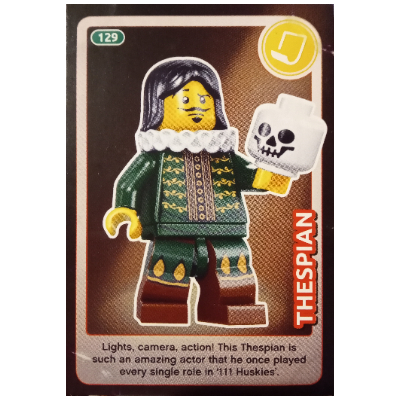Visuel indicatif Rebrickable de Carte à collectionner, créer le monde - Thespian (Trading Card, Create The World - Thespian)