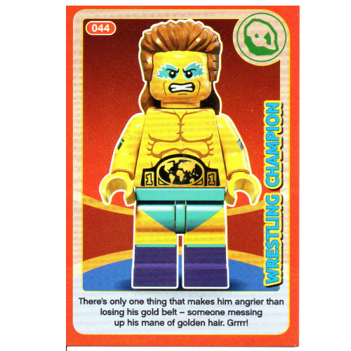 Visuel indicatif Rebrickable de Carte à collectionner, créer le monde Inventions incroyables - Champion de lutte (Trading Card, Create the World Incredible Inventions - Wrestling Champion)