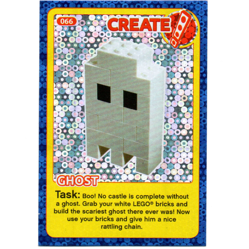 Visuel indicatif Rebrickable de Carte à collectionner, créer le monde des inventions incroyables - fantôme (feuille) (Trading Card, Create the World Incredible Inventions - Ghost (Foil))