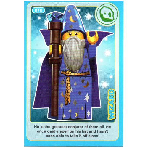 Visuel indicatif Rebrickable de Carte à collectionner, créer le monde Inventions incroyables - Wizard (Trading Card, Create the World Incredible Inventions - Wizard)