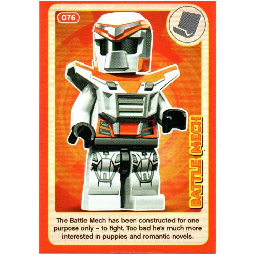 Visuel indicatif Rebrickable de Carte à collectionner, créer le monde Inventions incroyables - Battle Tech (Trading Card, Create the World Incredible Inventions - Battle Tech)